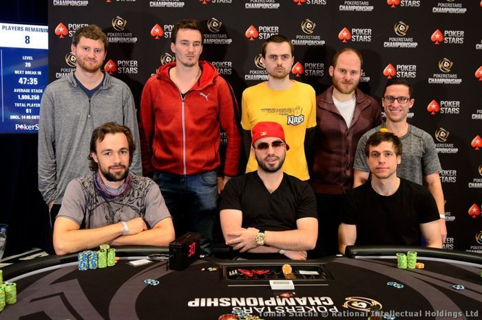 Finalistas €100,000 Super High Roller