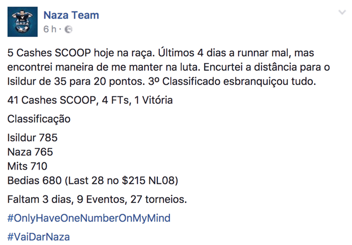 João "Naza114" Vieira Luta Hoje (novamente) pela Vitória no POY SCOOP Medium e Overall 101