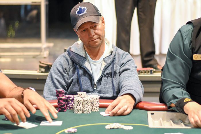 Daniel Lamb at Casino Regina 2017 Diamond Poker Classic