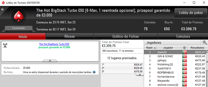 PokerStars.pt: 1uvxz Vence The Big €100 102