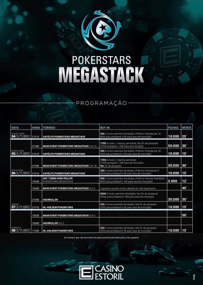 Casa Cheia no Dia 1A do Main Event do PokerStars MegaStack Estoril 101