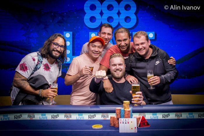 Andreas Klatt, WSOPE  Event #2: €550 Pot-Limit Omaha Champion