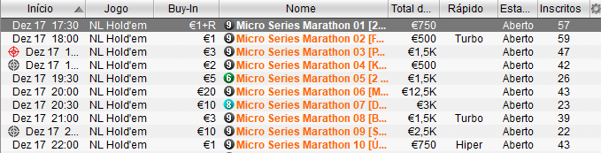 Hoje Há Micro Series Marathon na PokerStars.pt 101