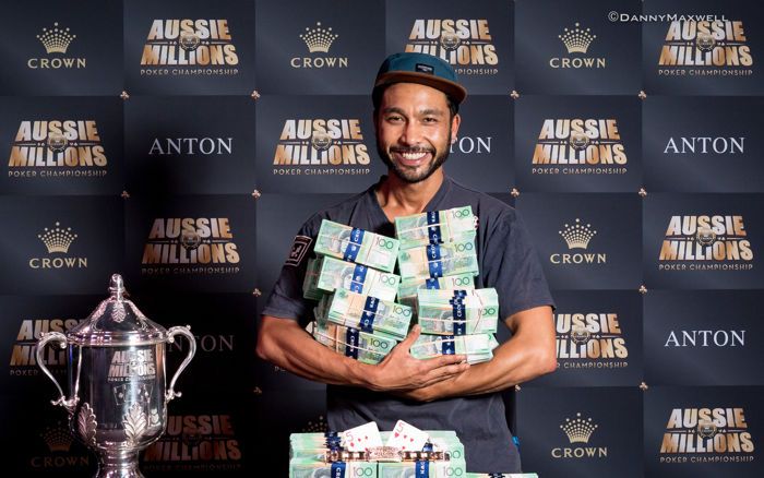 Shurane Vijayaram - A$10,000 Main Event Aussie Millions Winner 2017