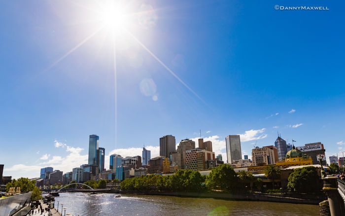 Melbourne Skyline - Yarra River