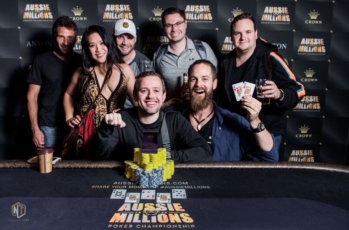 Kenny Hallaert Defeats Dzmitry Urbanovich to Win Aussie Millions Event #23 101