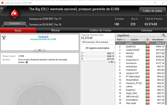 seabraking Conquista The Hot BigStack Turbo €50 e Bounty Builder €30 103