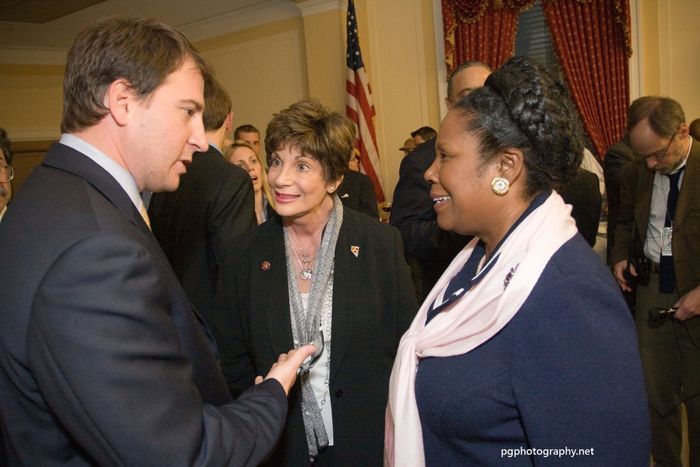 John Pappas (left)