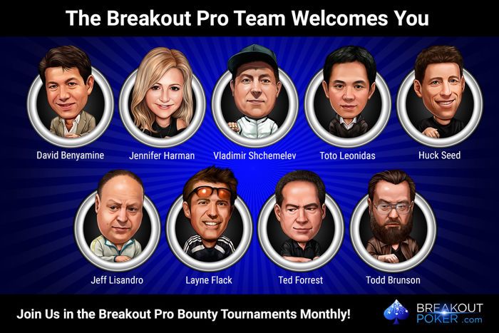 Play the Breakout Poker Pro Bounty Tournaments 101