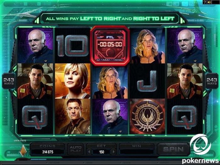 battlestar galactica free slot machines with free spins