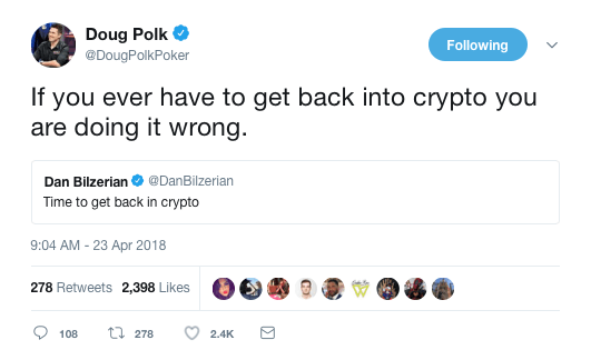 Poker Twitter is Back: Doug Polk vs. Dan Bilzerian Over Crypto & Poker 101