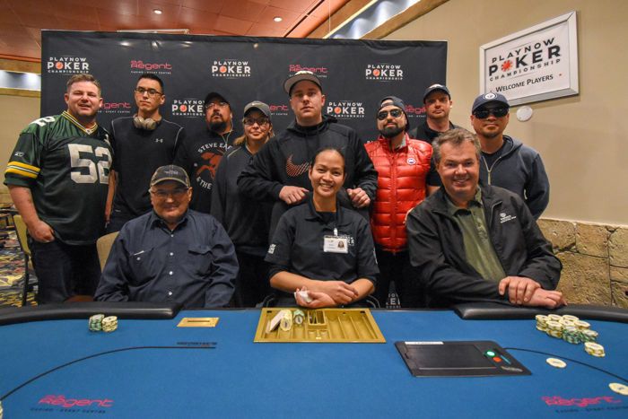 2018 Spring PlayNow Poker Championship $400 event final table