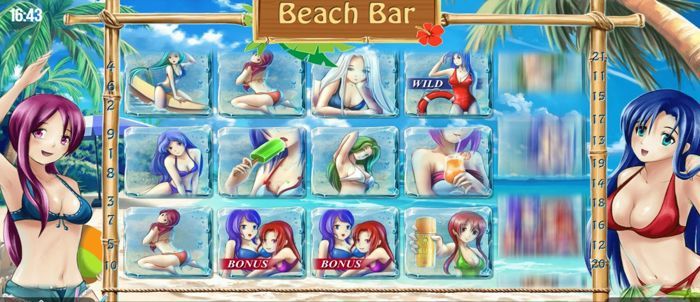 beach bar slots