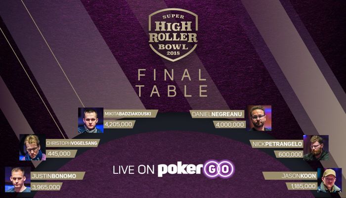 SHRB Final Table Set With Negreanu as Headliner 101