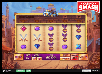 Wild Wishes playtech slots