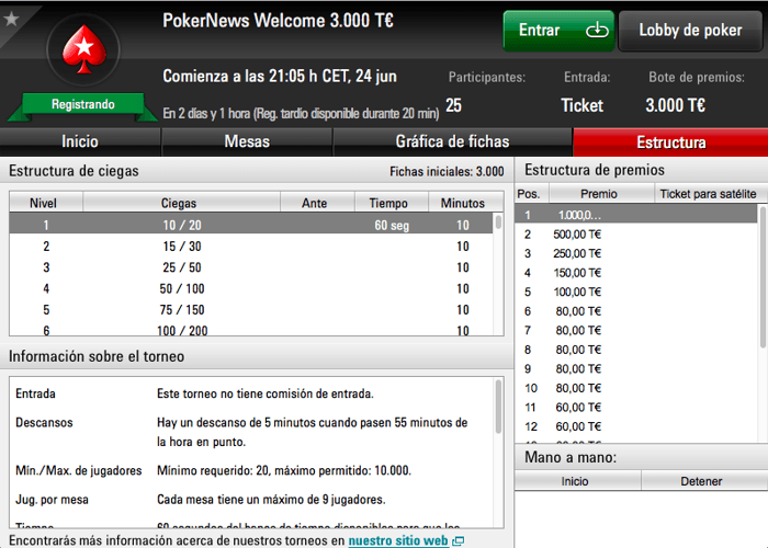 Juega gratis por los 3.000T€ que Pokernews reparte en PokerStars 101