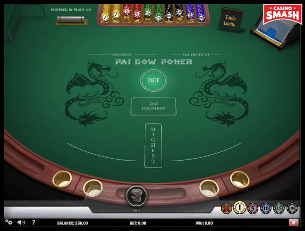 play pai gow poker with bonus online