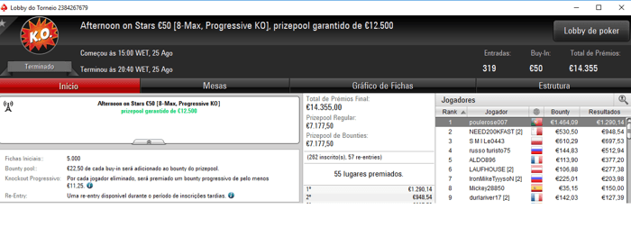 PokerStars.FRESPT: pi$toleiro Conquista o Midnight Express €20 & Mais 102