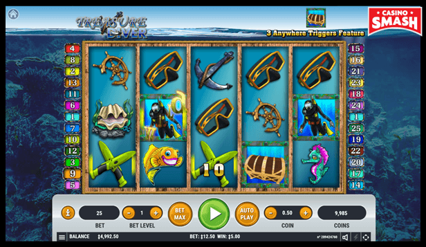 treasure diver slot machine
