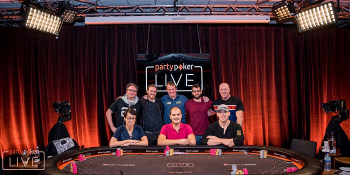 partypoker LIVE MILLIONS UK Main Event Final Table