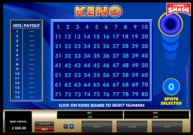 How to win at keno