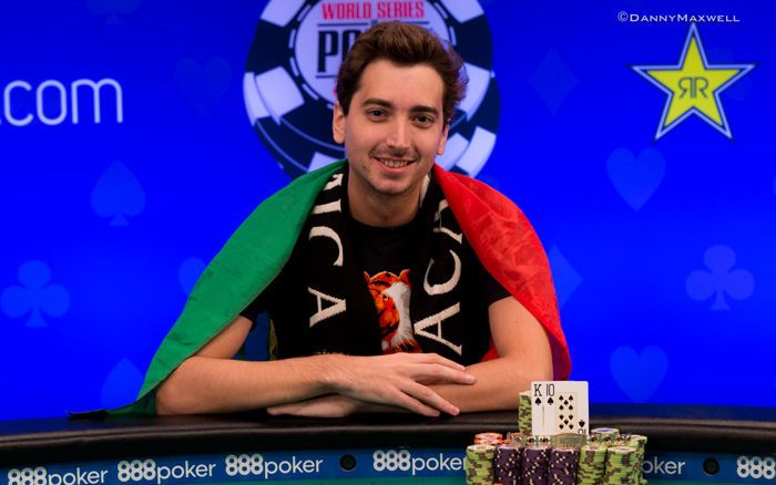 Diogo Veiga - 2018 WSOP Big Blind Antes $3,000 No-Limit Hold'em Winner