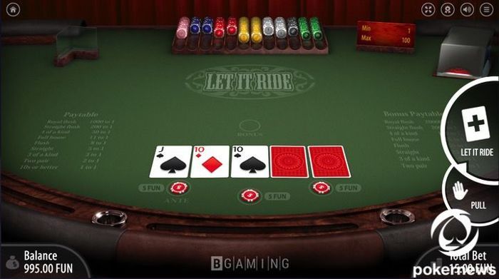 let it ride 3 card bonus