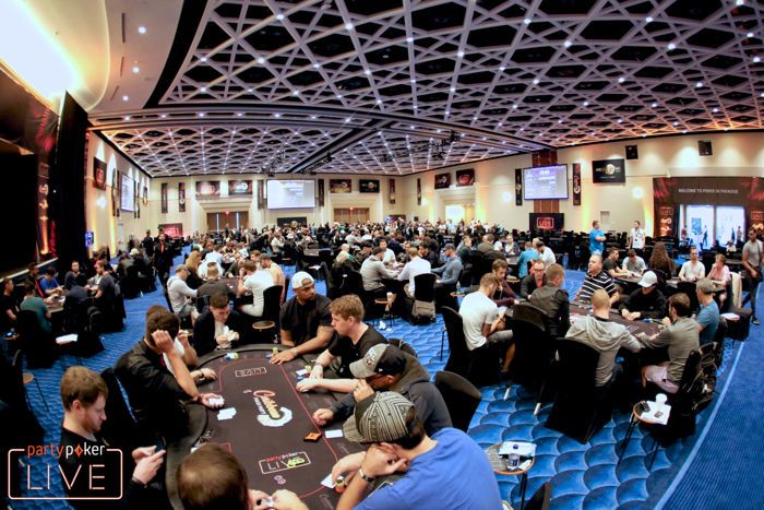 partypoker Caribbean Poker Party tournament room