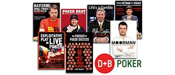 D&B Poker books holiday gift
