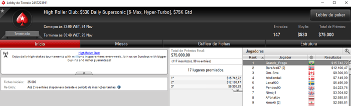 Grande_Prego e guix2x com Prmios de Cinco Dgitos no PokerStars 101