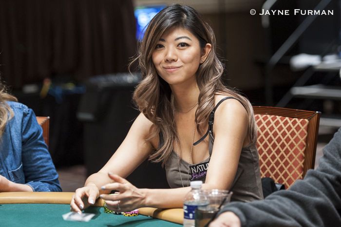 Xuan Liu competing at the World Series of Poker