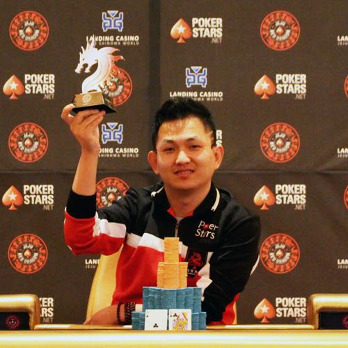 Jian Guo Chen wins the Jeju Red Dragon opening event
