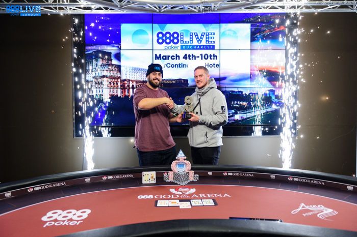 James Williams and 2017 WSOP Main Event Champion Scott Blumstein