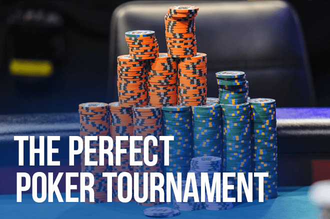 Big blind ante poker tournament bracket