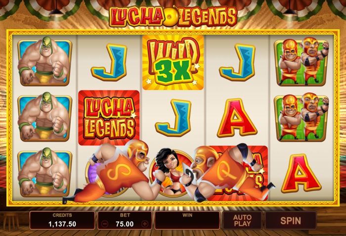 lucha legends slot online