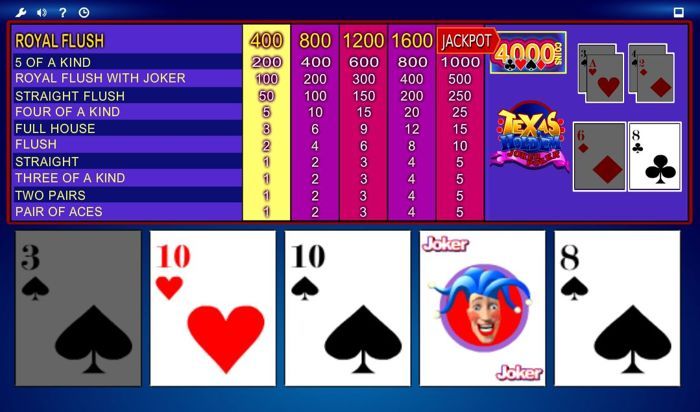 Free video multi joker poker games