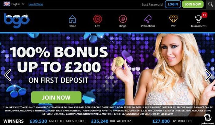 bgo Casino Android App to play real money Casino Slot games