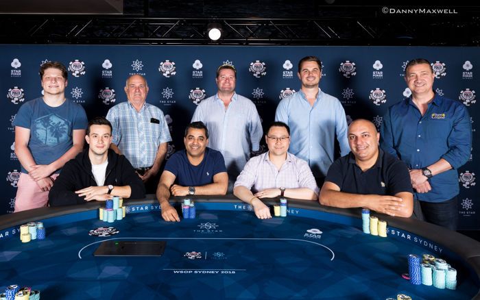 2018 WSOP International Circuit The Star Sydney $2,200 Main Event Final Table