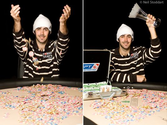 Jason Mercier would go on to win the 2008 PokerStars EPT San Remo
