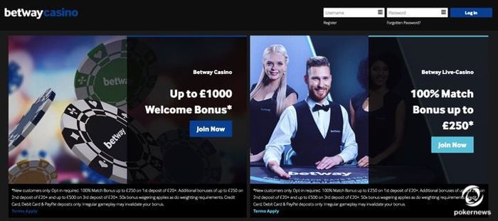 Betway is one of the newest mobile Casinos in 2019