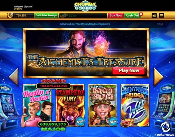 Chumba is one of the top online Casinos for US Players