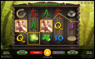 lucky lady's clover slot at playamo casino