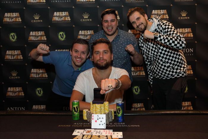 Bart Lybaert Wins Aussie Millions Event #6: A,150 Six Max for 4,355 101