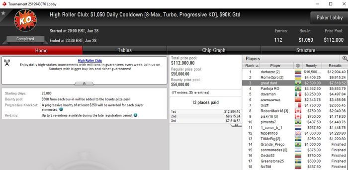 Lobby de poker do PokerStars