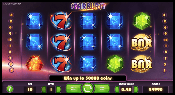 Free £20+ No Deposit Casino Slot Starburst