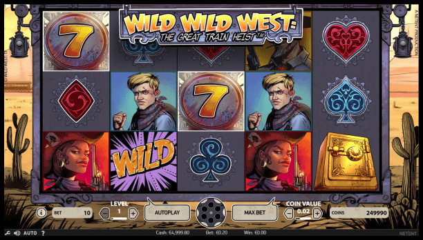 Free £20+ No Deposit Casino Slot Wild Wild West