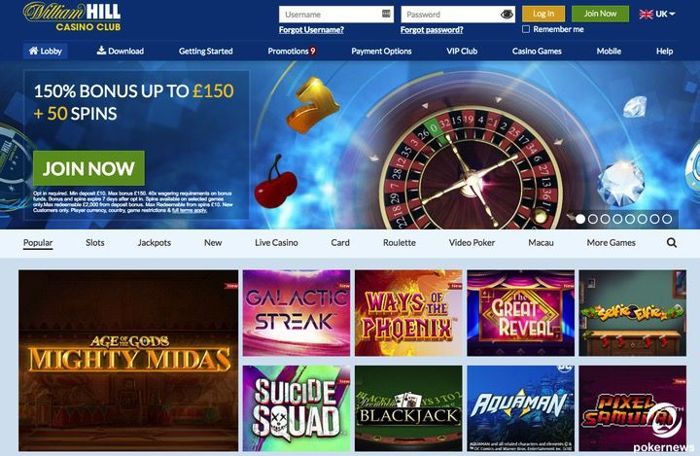William Hill Online Casino UK 2020