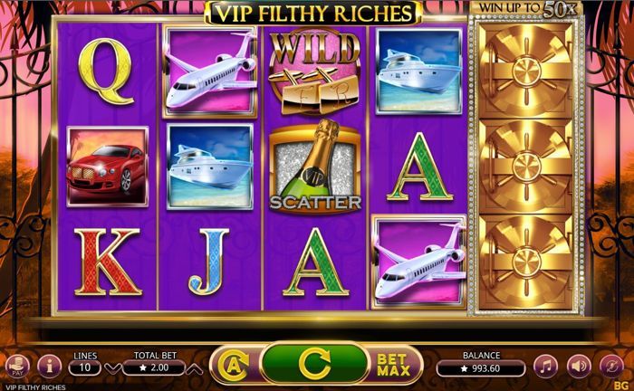 vip filthy riches booming slot online play free