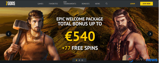 Get Free Spins and Cash at 7Gods Casino