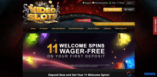 Videoslots Casino Bonus